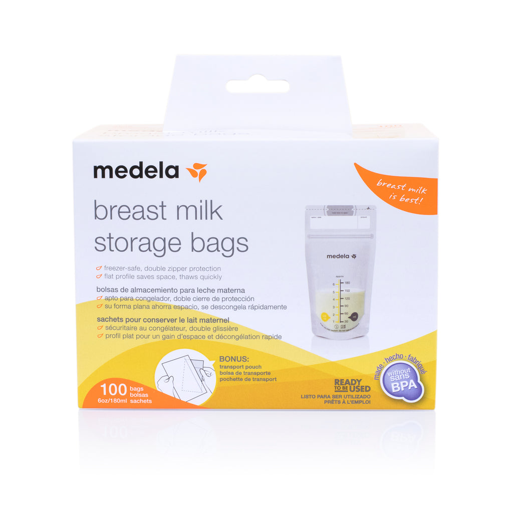 Medela Breast Milk Storage Bags - 100pcs