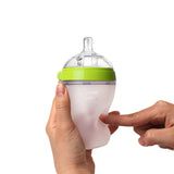 Comotomo Baby Bottle, Green, 8 Ounces