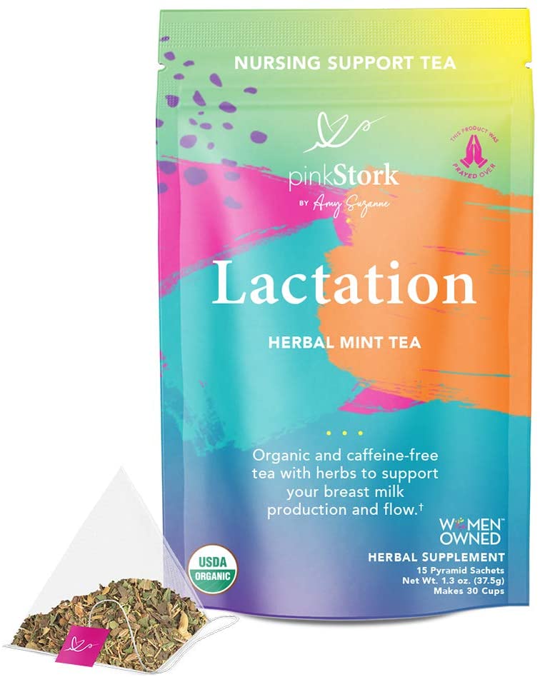 Lactation Herbal Mint Tea - 30 cups