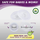 Breast Shell & Milk Catcher for Breastfeeding Relief (2 in 1) - 2 Pack